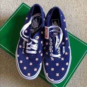 Vans MLB Houston Astros Women’s 8 NWT